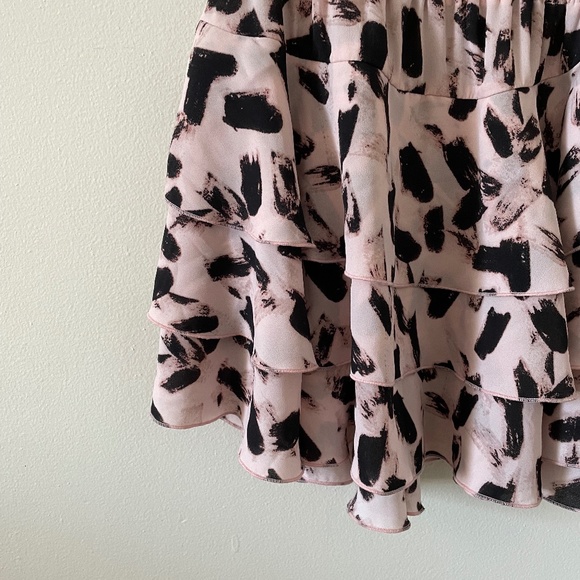 BANANA REPUBLIC Pink Patterned Dress - Picture 5 of 10